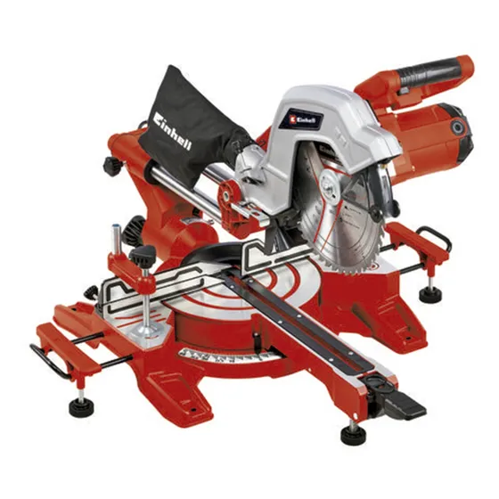 Sierra ingletadora telescópica Einhell Classic TC-SM 254 1.9kW - 220V