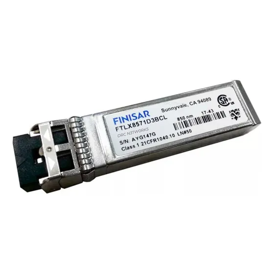 Placa De Rede Gbic Finisar Ftlx8571d3bcl 850nm Sfp 10g