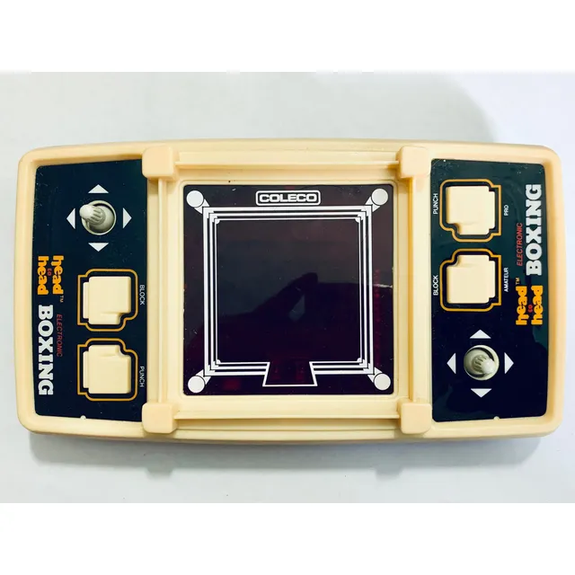 Coleco Head To Head Electronic Boxing - Handheld Game (2190)