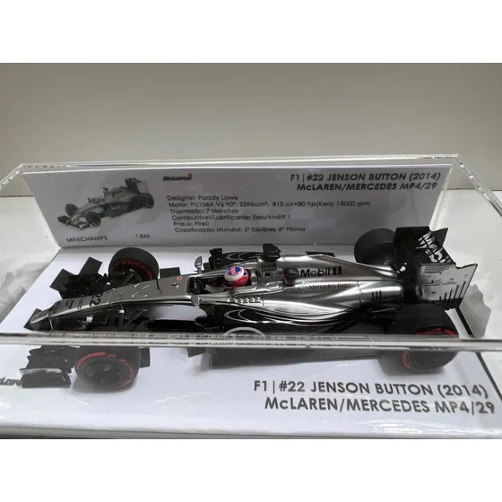 F1 1/43 Mclaren Jenson Button 2014