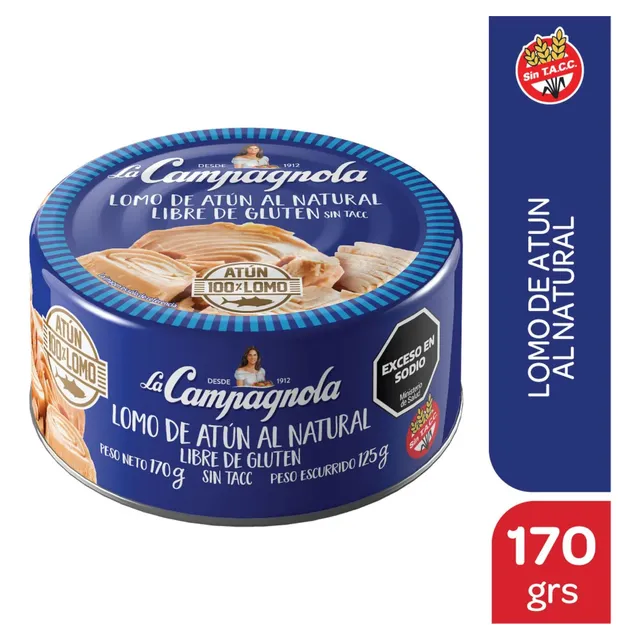 Atun Al Natural La Campagnola X170g