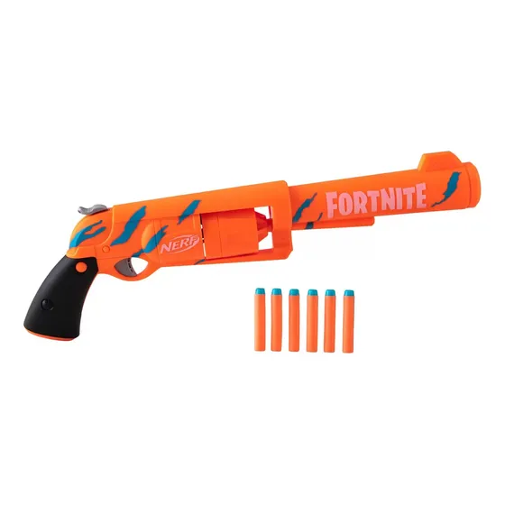 Lançador De Dardos Nerf Fortnite 6-sh - Hasbro F2684