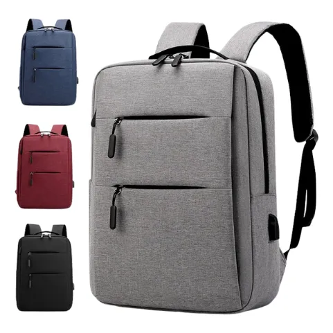 Bolso Mochila Morral Para Laptop Con Puerto Usb