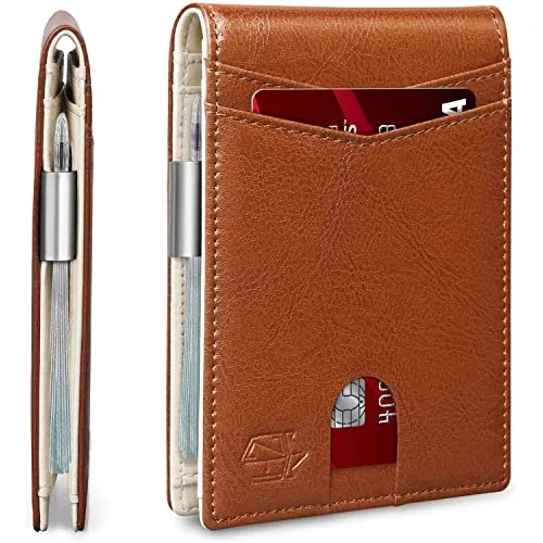Billetera Delgada Para Hombre, De Mayor Capacidad.