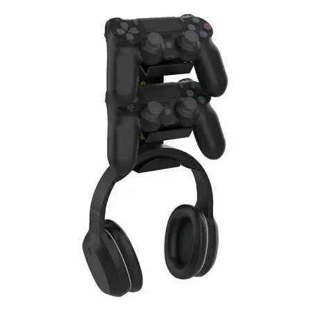 Soporte De Pared Para 2 Controles Y Auriculares Xbox Ps4 Ps5