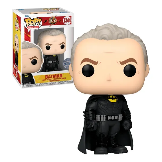 Funko Pop Batman Michael Keaton Sin Mascara #1344 Flash Dc