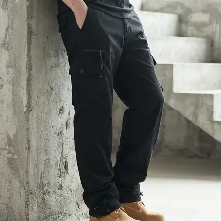 Pantalones Casuales, Pantalones De Trabajo, 6 Bolsillos