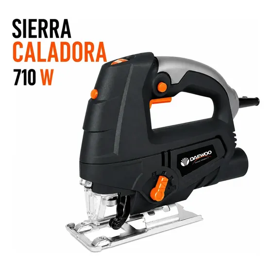 Sierra Caladora Daewoo 710w Metal/madera Dajs710 + 5 Sierras