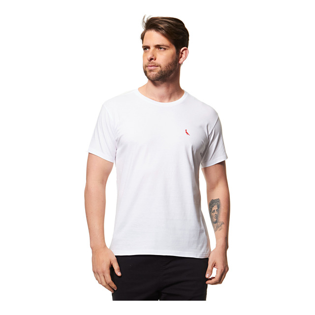 Camiseta Masculina Básica Pica-pau Reserva Camiseta Masculina Básica Pica-pau Reserva