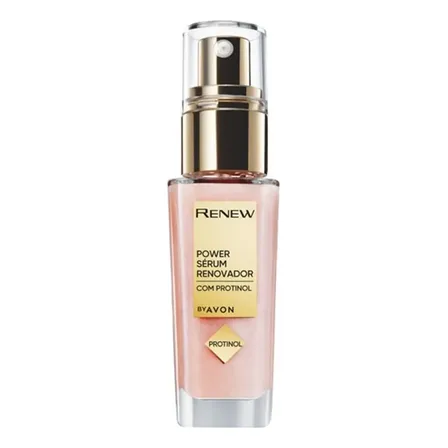 Renew Power Sérum Renovador Antissinais Protinol 30ml Avon Todo Tipo De Pele Dia/noite