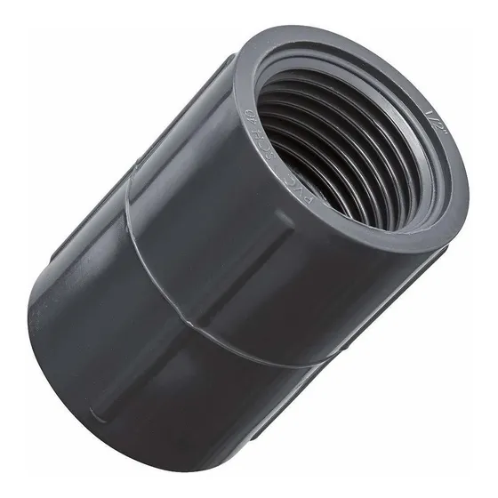 5 Acoplamiento Pvc Rosca Dama 1 2 Para Tuberia Aspersion