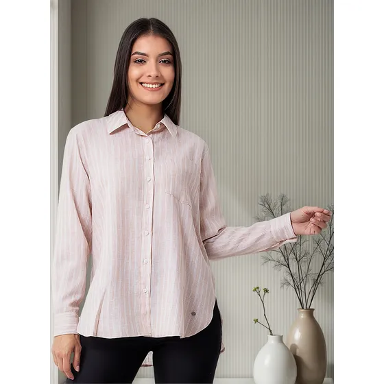 Blusas Moda Listada Mujer Casle