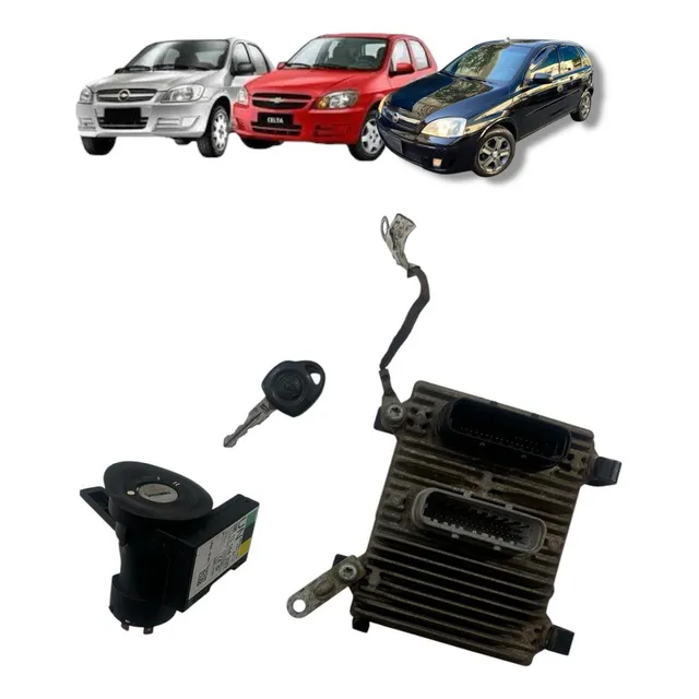 Kit Code Modulo Injecao Gm Corsa Prisma 1.4 2010 (usado)