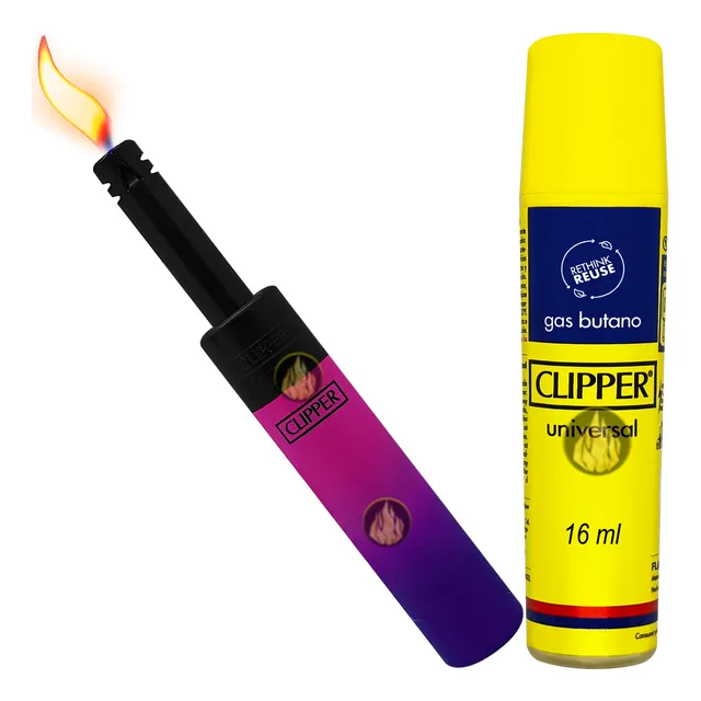 Encendedor Recargable Butano Variado Clipper Colección