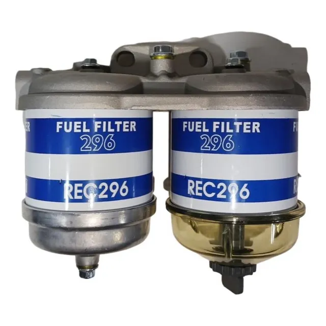 Filtro Combustible 33166 Jhon Deere Kit Base Doble Y Filtros