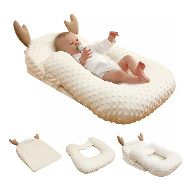 Cojín Almohada Antireflujo Para Bebe Colchon Soporte Cuna