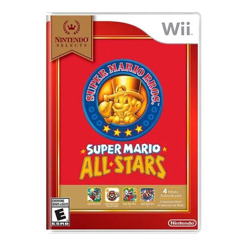 Super Mario All-stars Wii listo para soporte físico