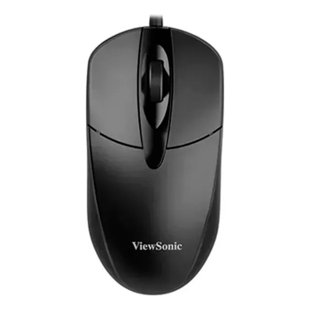 Mouse Cableado Viewsonic Mu105 Usb 1000dpi Negro