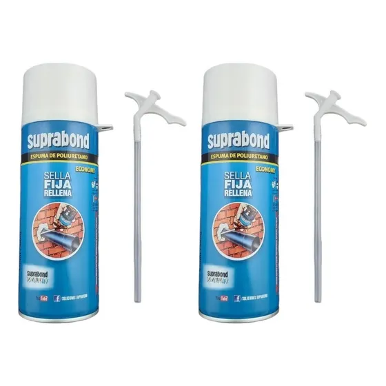 Espuma Poliuretano Expandido Premiun X 300ml Suprabond X 2