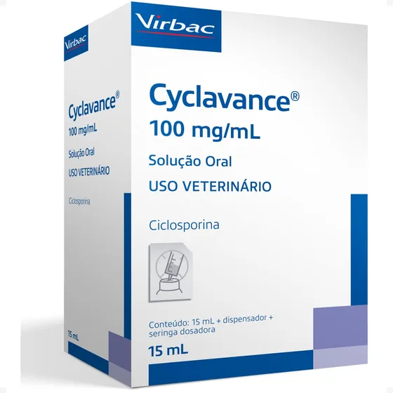 Cyclavance 15ml Para Cães Dermatite Atópica - Original