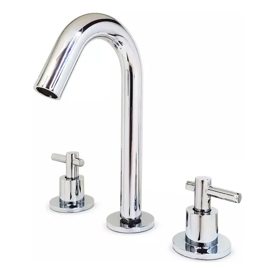 Griferia Lavatorio Baño Aqualaf Ibiza Cruz Lever Canilla