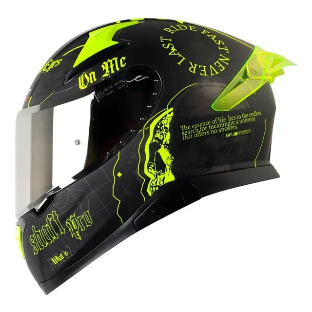 Casco Integral Shaft Pro 612 Encripter Ng Ama Visor Sl Cl
