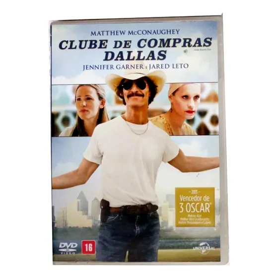 Dvd Clube De Compras Dallas (2013) Matthew Mcconaughey