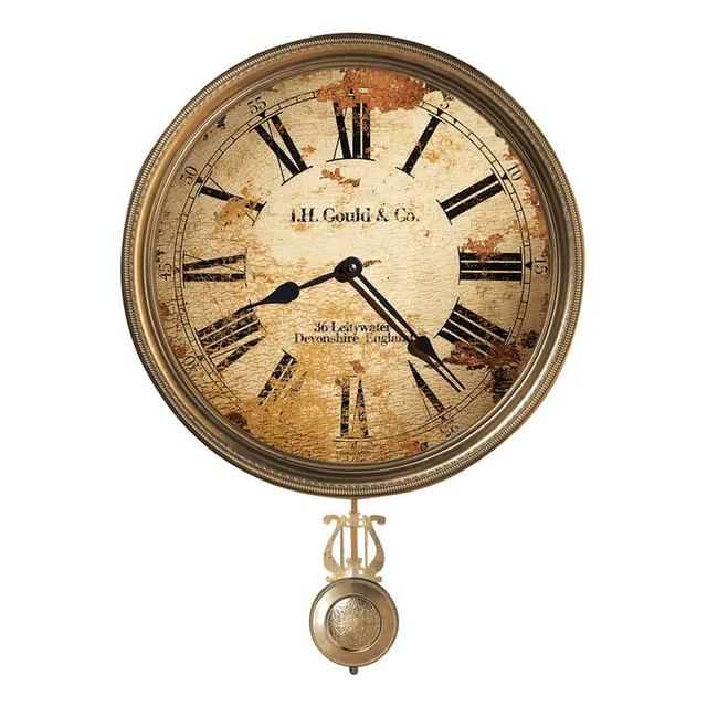 Howard Miller J.h Gould And Co Iii Reloj Pared 620-441 Laton