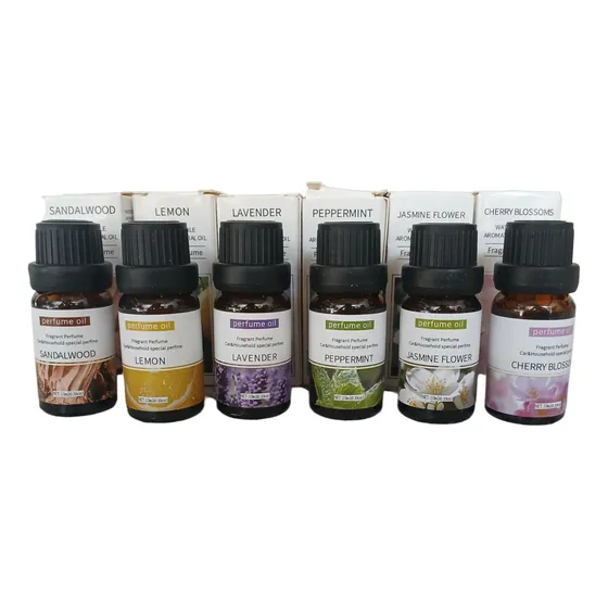 Esencias Aromaticas Aceites Para Humificador Difusor Set X6