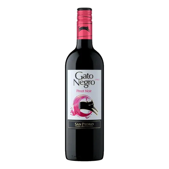 Vinho Chileno Gato Negro Pinot Noir 750ml