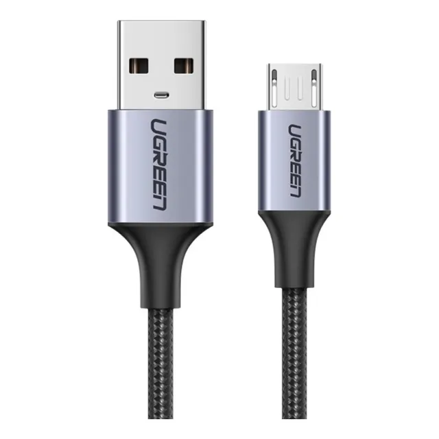 Cable Usb A A Micro Usb Ugreen 480 Mbps Reforzado De 1 M