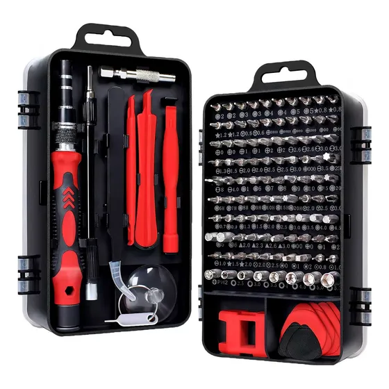 Set Kit Herramientas De Precision 115 En 1 Celulares Alpina