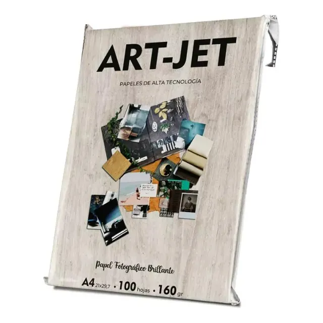 Papel Fotográfico Para Imprimir A4 160gr. (100 Hojas)