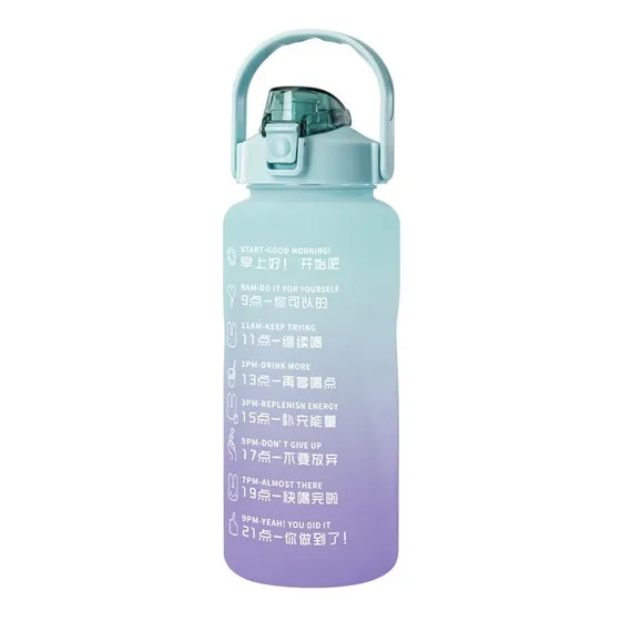 Termo De Agua Cooler Motivacional 1.5 L 1500ml Gym Fitnes