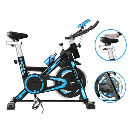 Bicicleta Spinning Ergométrica Roda Inércia 13kgs Capacidade De Carga 150kg