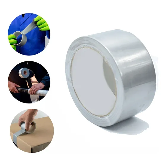 Cinta Duct Tape 48mm X 9m Plateado Multiuso Alta Resistencia