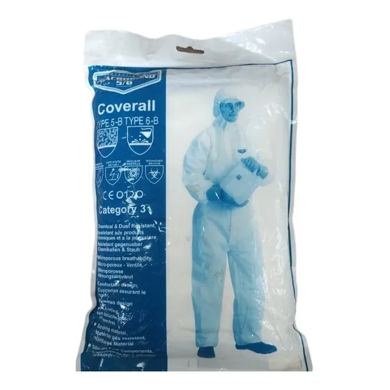 Traje Braga De Bioseguridad Blanca Talla Xl Y L