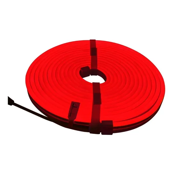 Cinta Led Neón Roja 12v 5 Metros 6x12mm