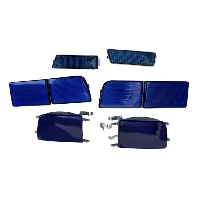 Cuartos Reflejantes  Golf A3 Jetta A3 Volkswagen Azul 6pz