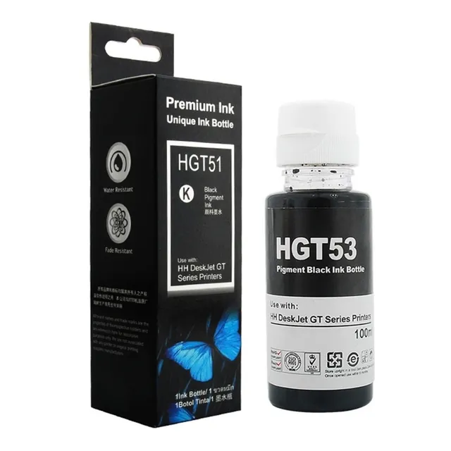 Tinta Negra Gt51 Deskjet Para Gt5810 Gt5820 Tank115 Tank415