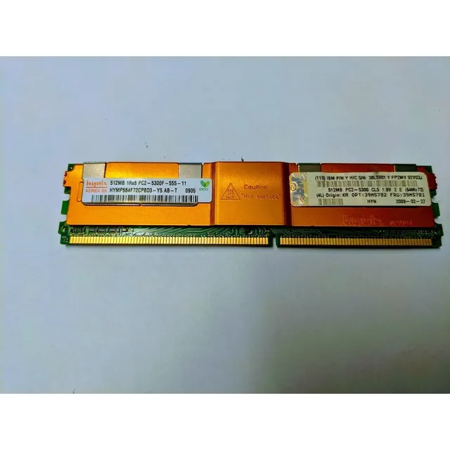 Memoria Servidor Ibm 38l5901 512mb 1rx8 Ddr2