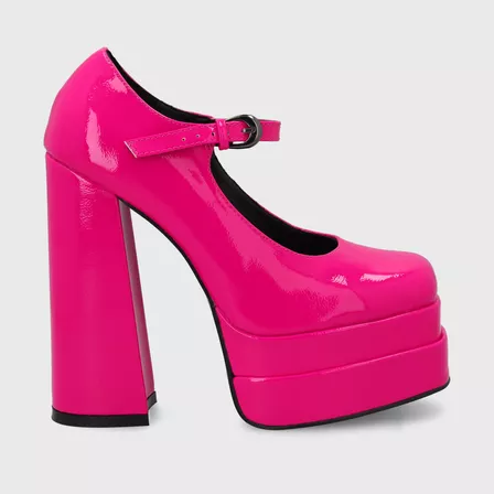 Zapato Plataforma Fucsia  25913