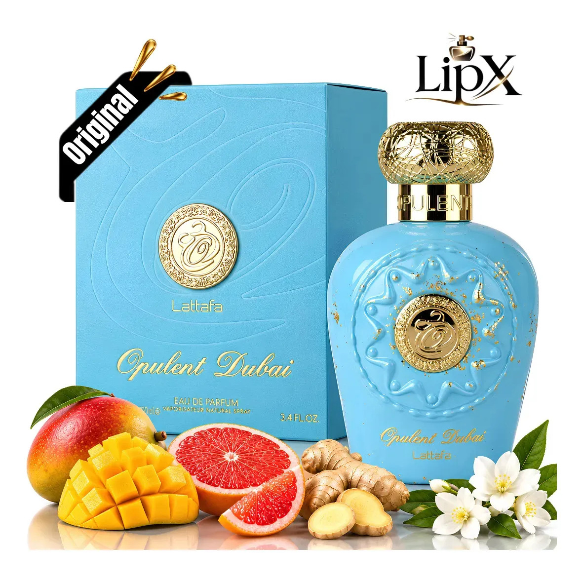 Perfume Arabe Opulent Dubai Eau De Parfum 100 ML Original Com Nf Perfume Arabe Opulent Dubai Eau De Parfum 100 ML Original Com Nf