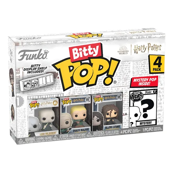 Funko Bitty Pop! Harry Potter - Voldemort 4 Pack