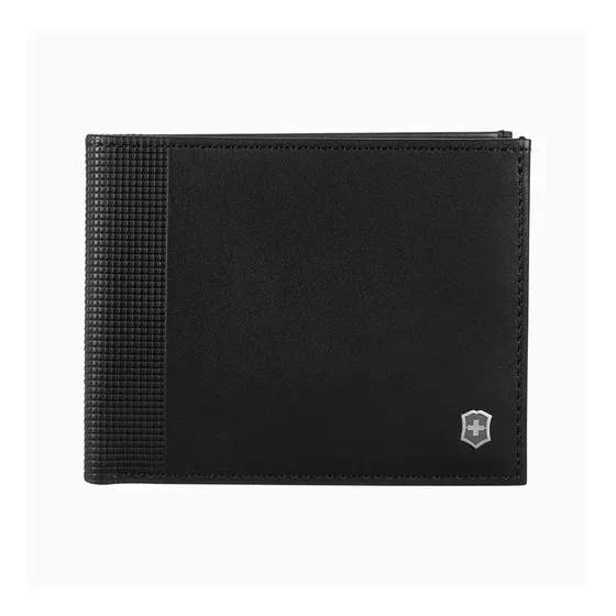 Billetera Cuero Victorinox Doble Slim Altius Alox
