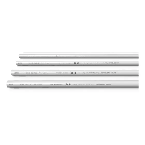 Tubo Caño Rigido Genrod Linea Sd 50mm X Paquete 21 Mts.