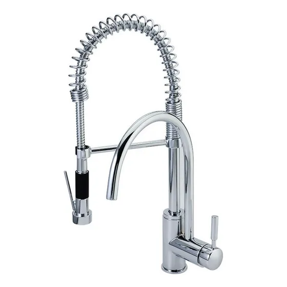 Monomando Para Lavabo Doble Helvex E-308 De Fregadero Cromo
