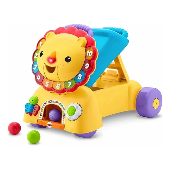 Fisher Price León Camina Conmigo Juguetes Educativos, Bebés, 6 Meses en Adelante