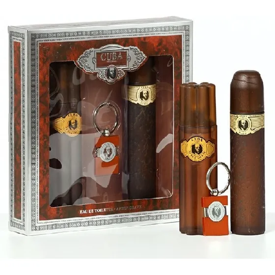Set Perfume Cuba Gold For Men 100 Ml Caballeros