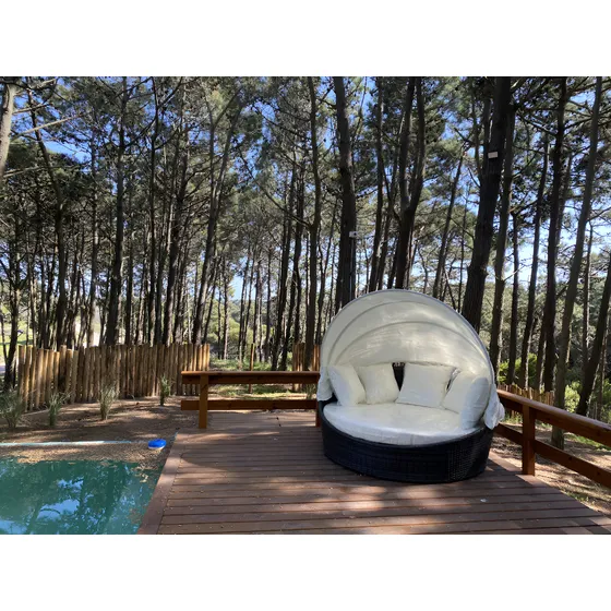Camastro / Sofa Cama, Rattan Sint.y Aluminio.exclusivos !!!!